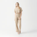 ALEXIA CROP TOP WOMEN IRISH CREAM