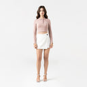 APRILE CROP TOP WOMEN WOODROSE