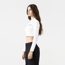 APRILE CROP TOP WOMEN WHITE