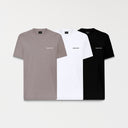 AURELIUS PACK T-SHIRT MEN BLACK- WHITE- BROWN