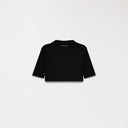 BAOSHE CROP TOP WOMEN BLACK