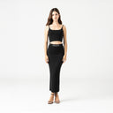 CIARA KNITTED TOP WOMEN BLACK