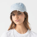 DERMOTT CAP UNISEX BLUE DENIM U