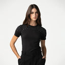 FRANCE T-SHIRT WOMEN BLACK