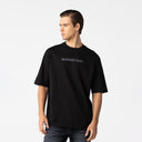 GIPFEL T-SHIRT OVERSIZED MEN BLACK