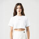 INDIRA CROP TOP WOMEN WHITE