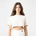 INDIRA CROP TOP WOMEN SAND DOLLAR