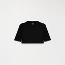 INDIRA CROP TOP WOMEN BLACK
