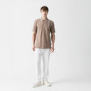 ISSOS POLO MEN TAUPE GRAY