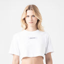 KISWA CROP TOP WOMEN LUCENT WHITE