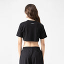 NAIA CROP TOP WOMEN BLACK