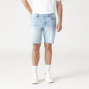 TARIK DENIM SHORT MEN BABY BLUE