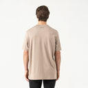 SMOKE T-SHIRT MEN TAUPE GRAY