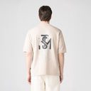 TEMPLUM T-SHIRT OVERSIZED MEN SIMPLY TAUPE
