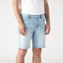 TARIK DENIM SHORT MEN BABY BLUE