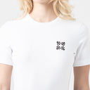 ADHRA T-SHIRT WOMEN LUCENT WHITE
