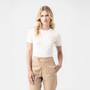 AKBAR T-SHIRT WOMEN WHITECAP GRAY