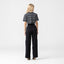 ISOLDEN CROP TOP WOMEN BLACK METEORITE