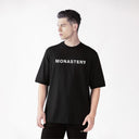 LONGDALE T-SHIRT OVERSIZED MEN BLACK