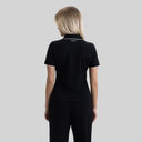 MATRA T-SHIRT  WOMEN POLO BLACK