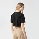MED CROP TOP WOMEN BLACK