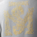 MITHUL T-SHIRT OVERSIZED MEN GRAY