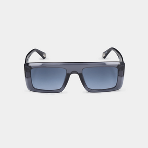 IKER SUNGLASSES TRANSPARENT GREY