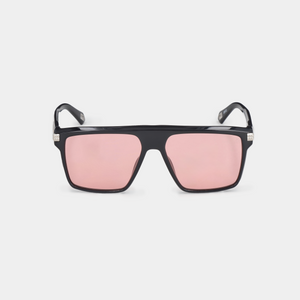 ADUR SUNGLASSES BLACK SHINY SILVER PINK