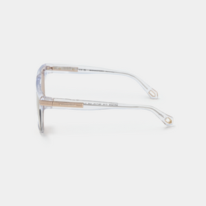 ADUR SUNGLASSES TANSPARENT CLEAR