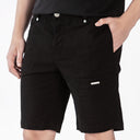 RAJ 2 DENIM SHORT MEN BLACK