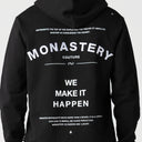 REHSAG HOODIE MEN BLACK