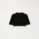 SAVANNA CROP TOP WOMEN BLACK