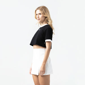 SENN CROP TOP WOMEN BLACK