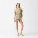 SILJA T-SHIRT WOMEN SIMPLY TAUPE