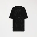 TERSIA T-SHIRT OVERSIZED MEN BLACK