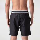 VELCRON SWIM SHORT MEN BLACK