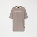 WARMBLOOD T-SHIRT OVERSIZEDD MEN TAUPE GRAY