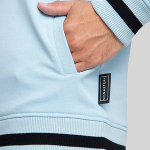 CRUX BLUE HOODIE | Monastery Couture