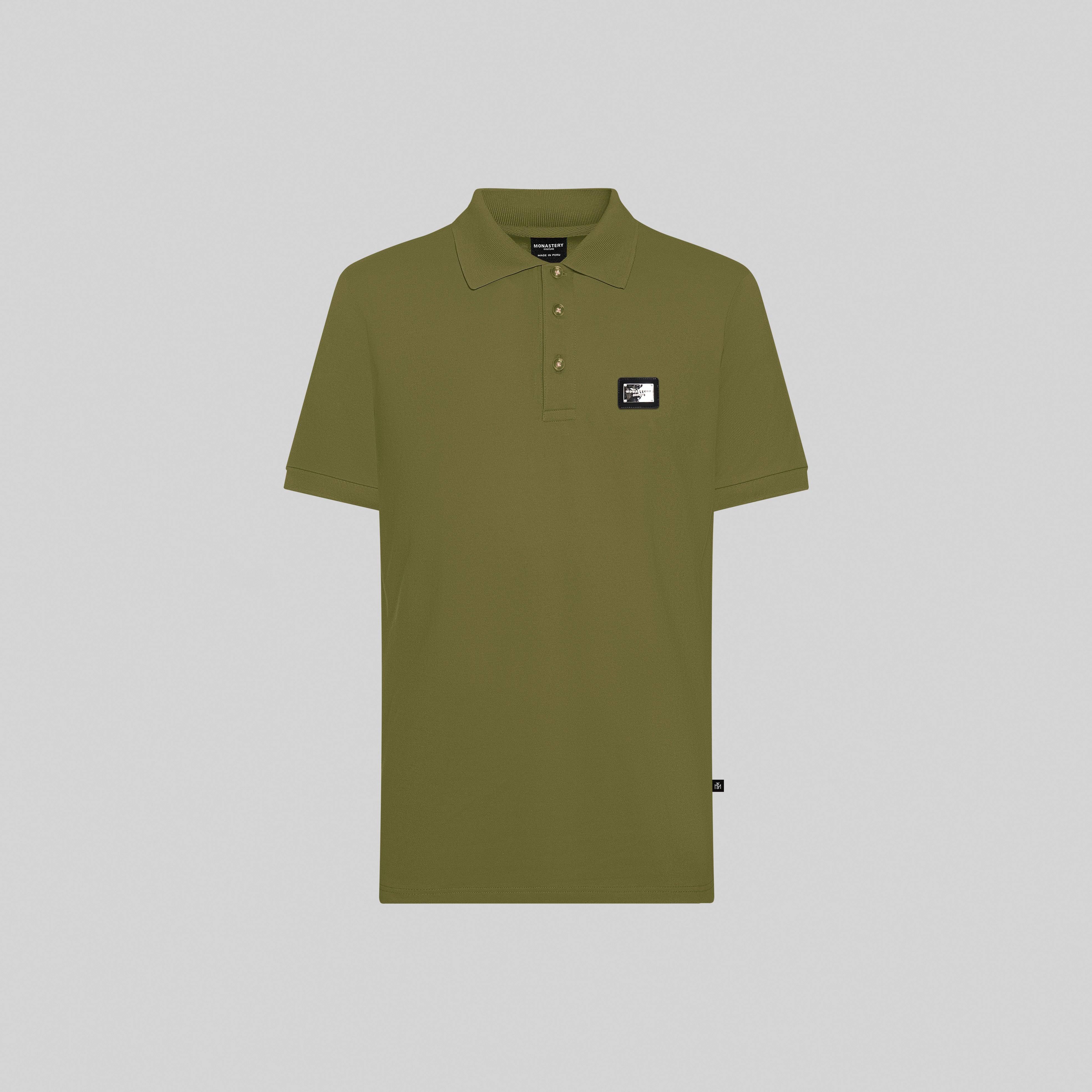 ECTRA OLIVE POLO | Monastery Couture