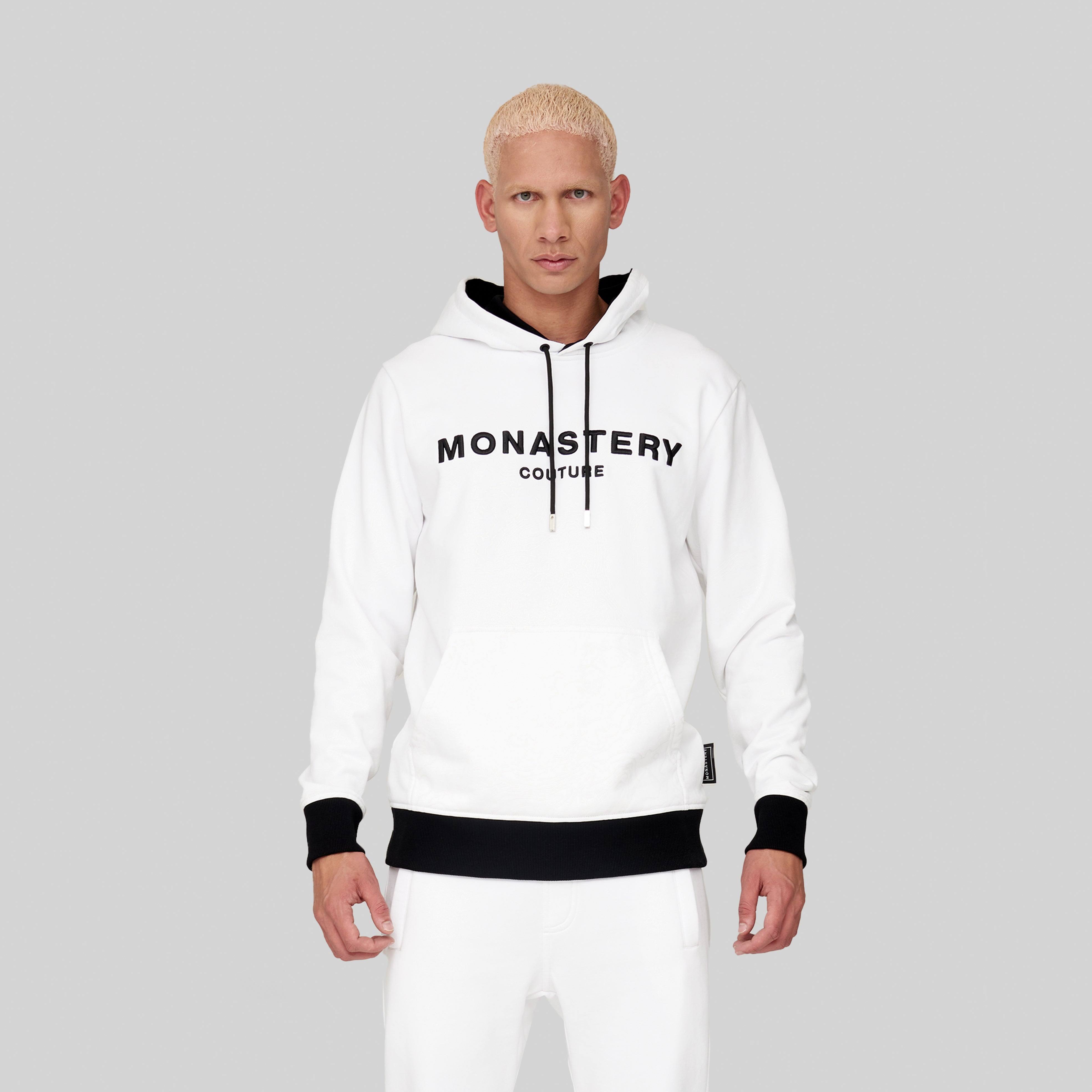 JERJES WHITE HOODIES | Monastery Couture
