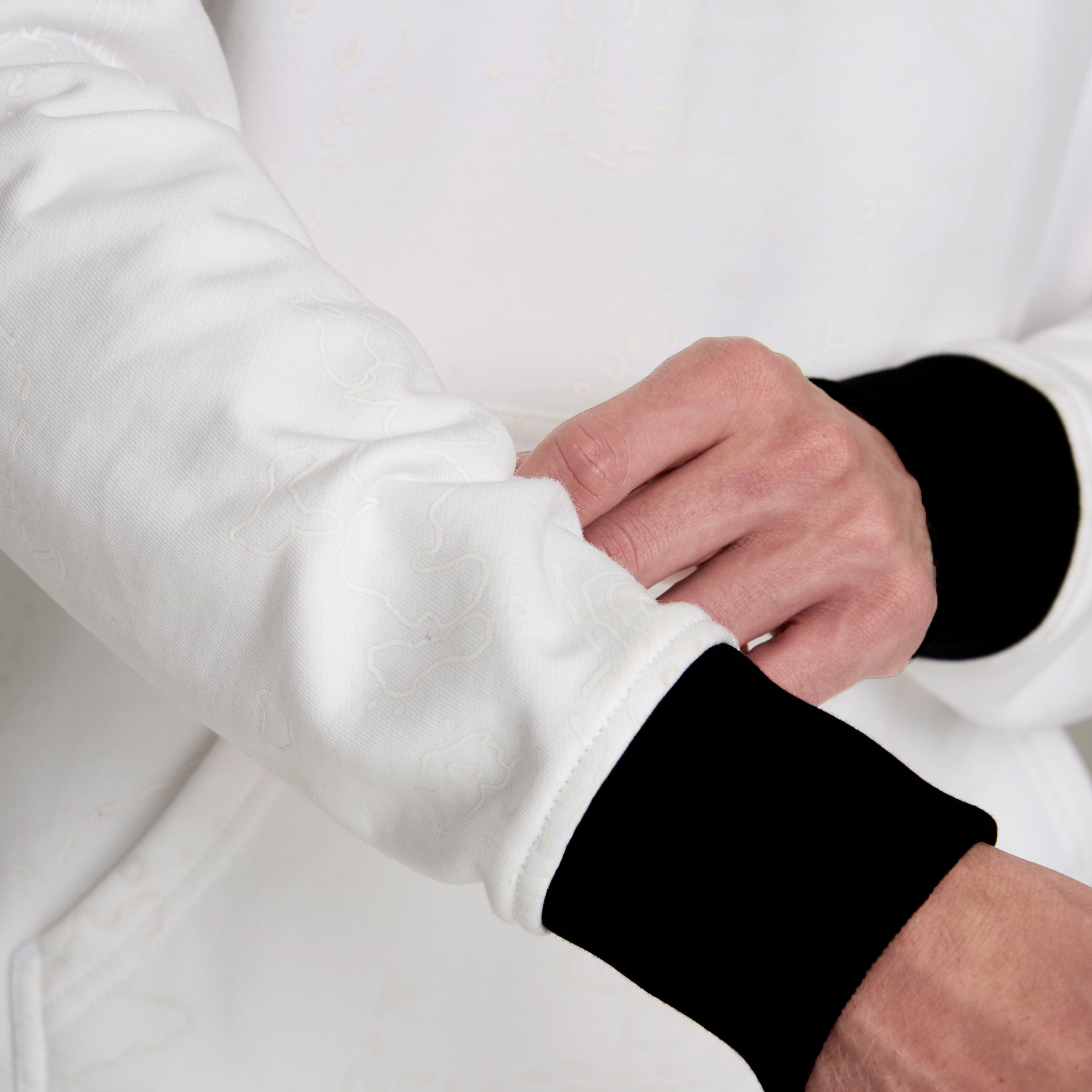 JERJES WHITE HOODIES | Monastery Couture