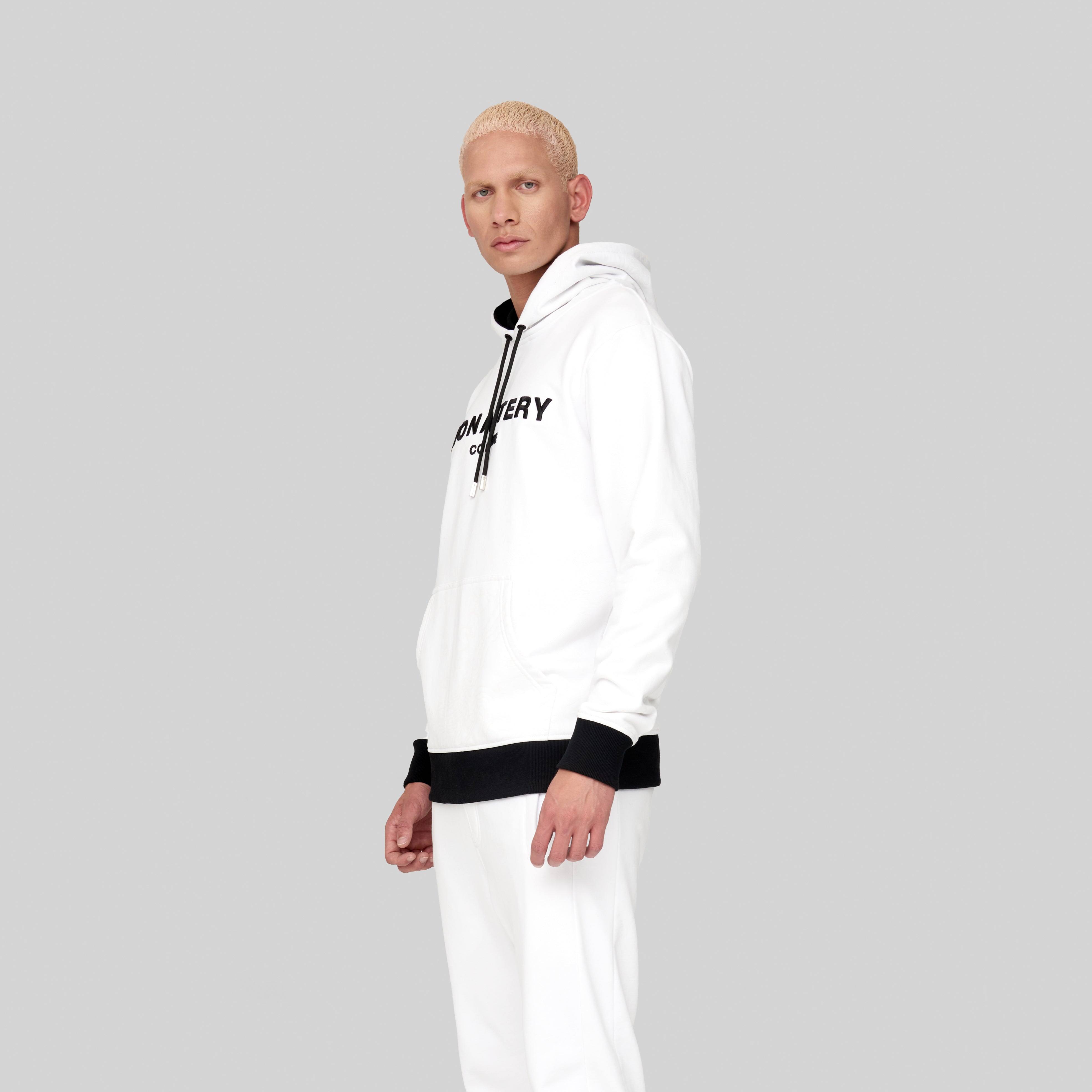 JERJES WHITE HOODIES | Monastery Couture
