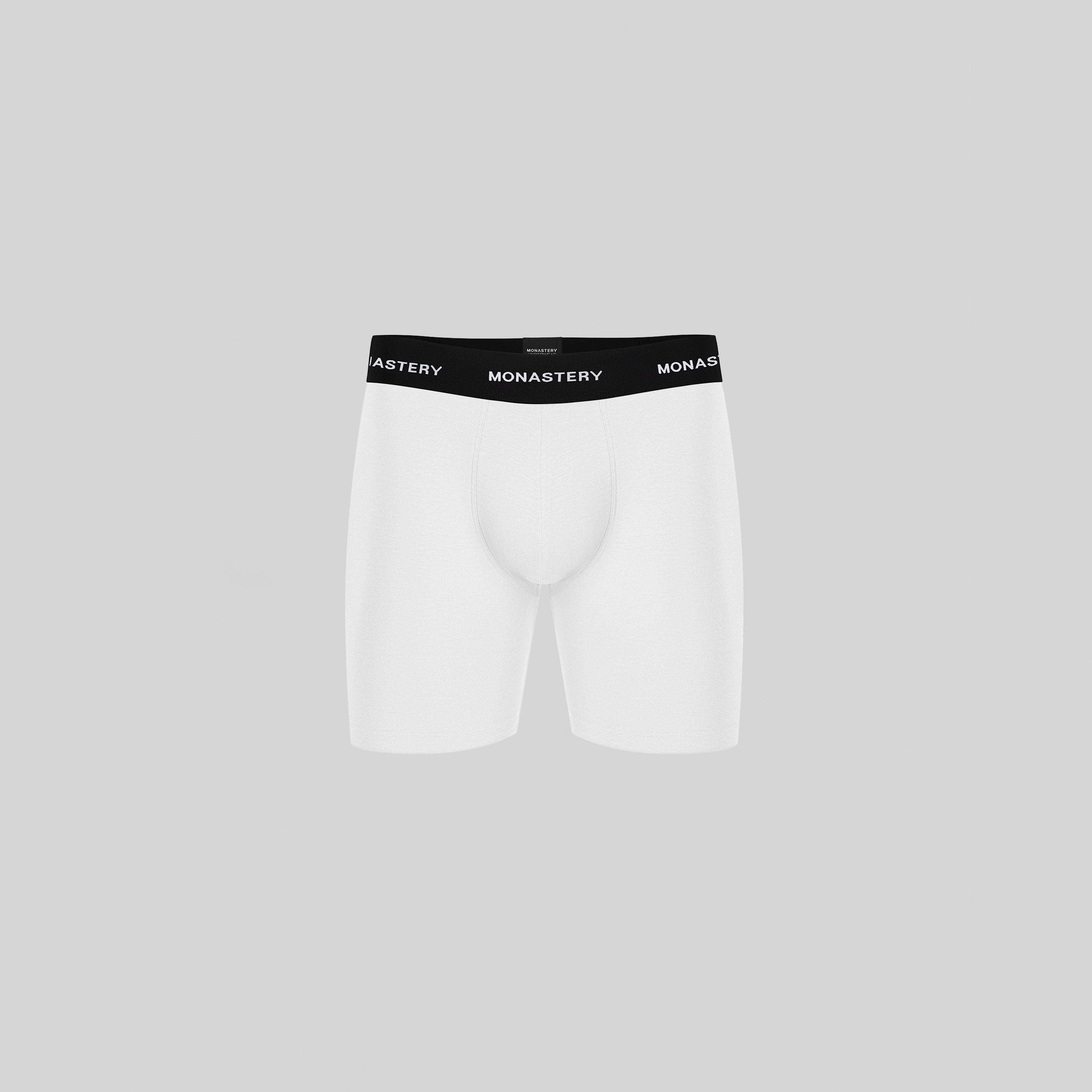 ARNAULD WHITE BOXER BRIEFS | Monastery Couture