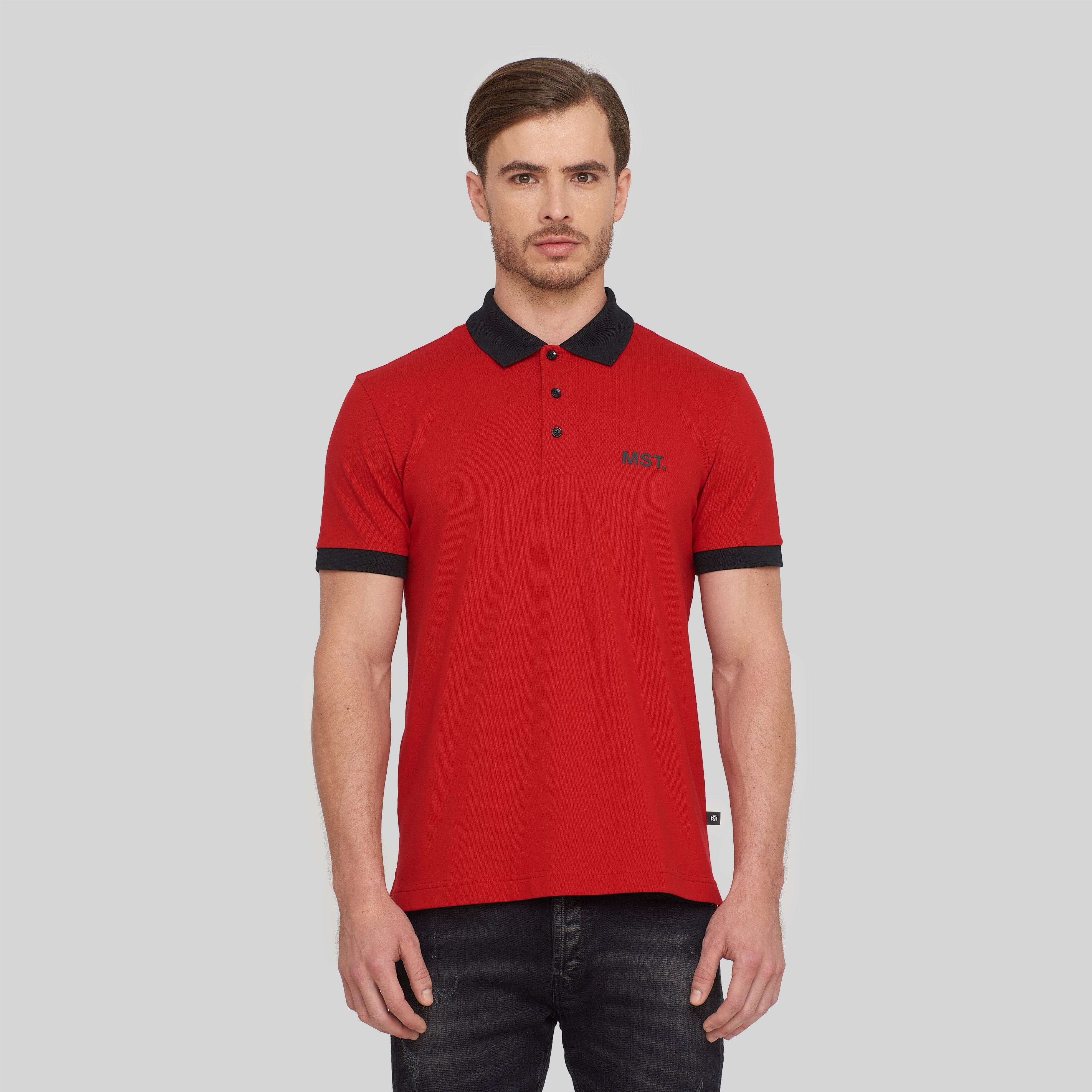 BAGRAT RED POLO | Monastery Couture