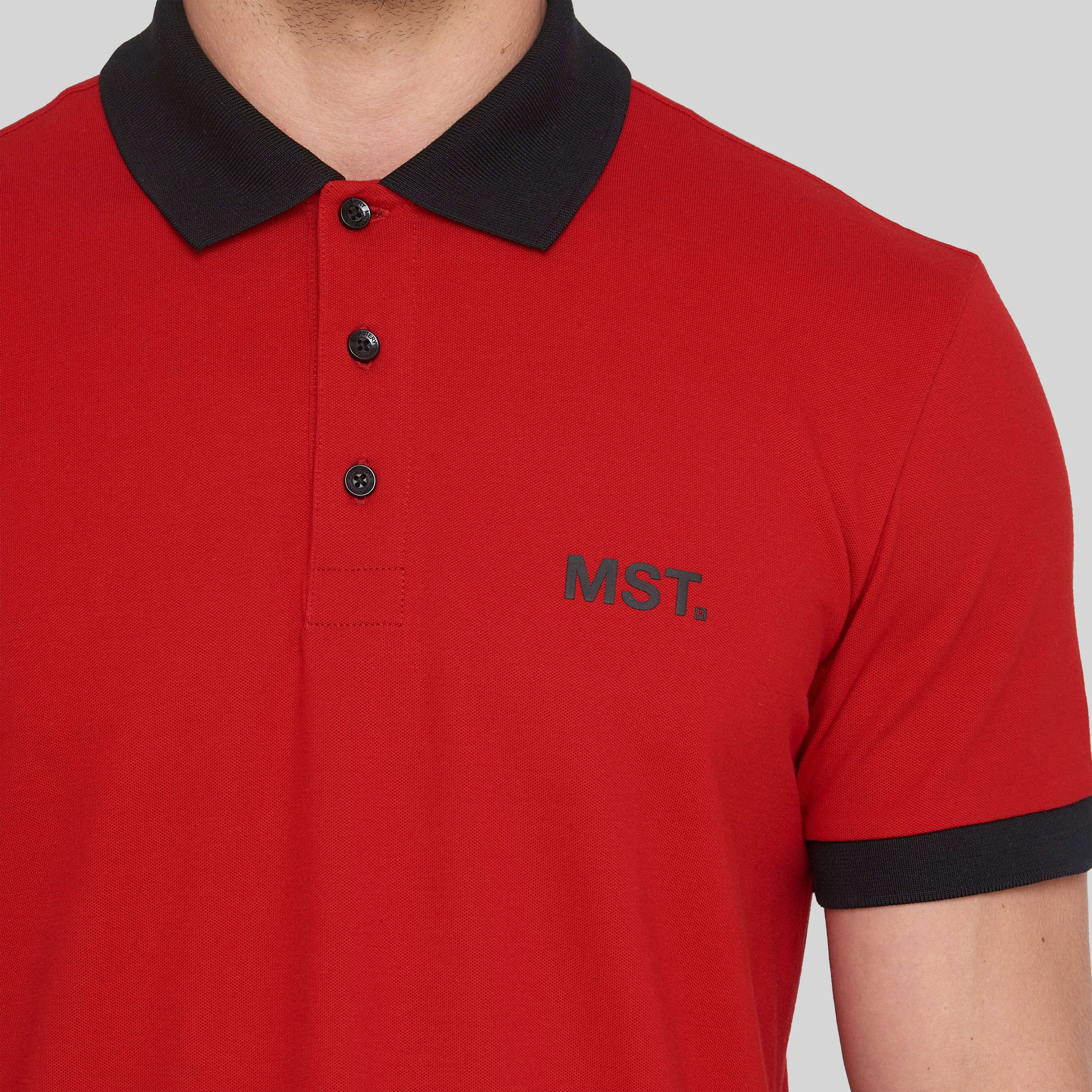 BAGRAT RED POLO | Monastery Couture