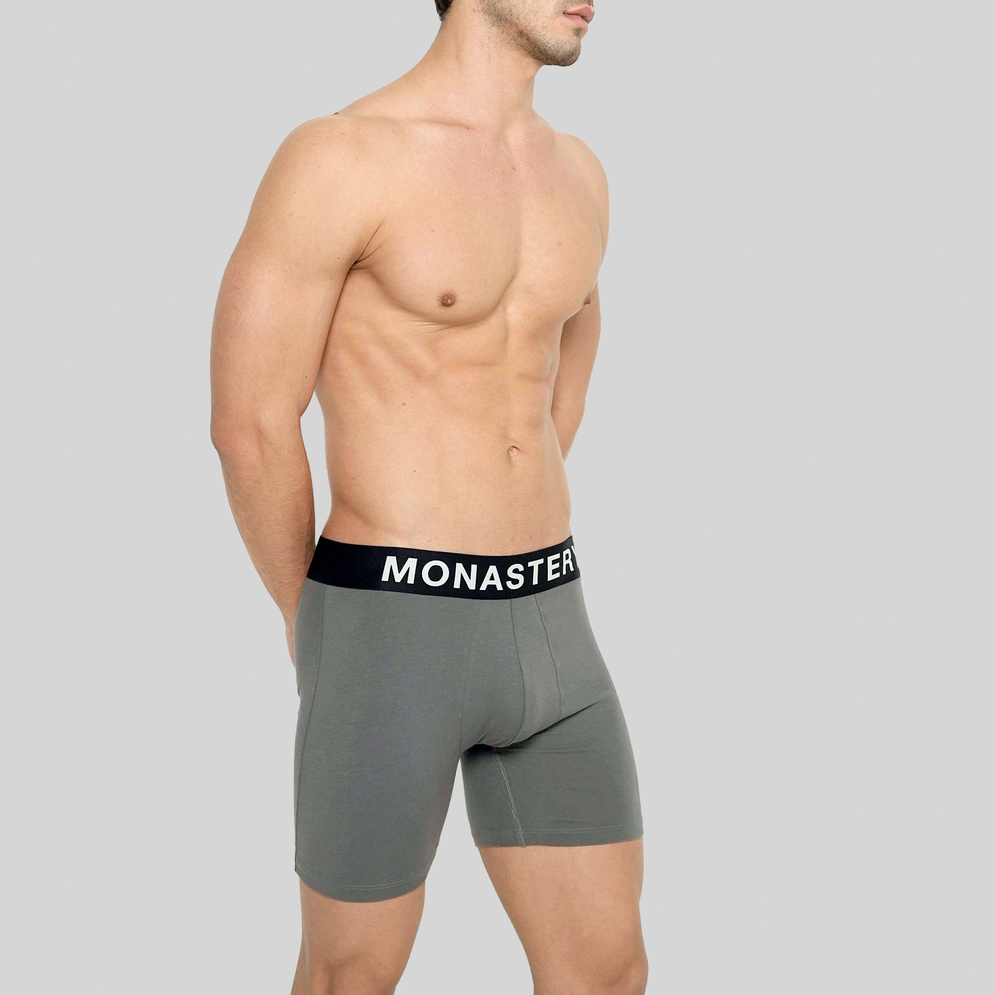 BELLINI GRAY BOXER BRIEFS | Monastery Couture