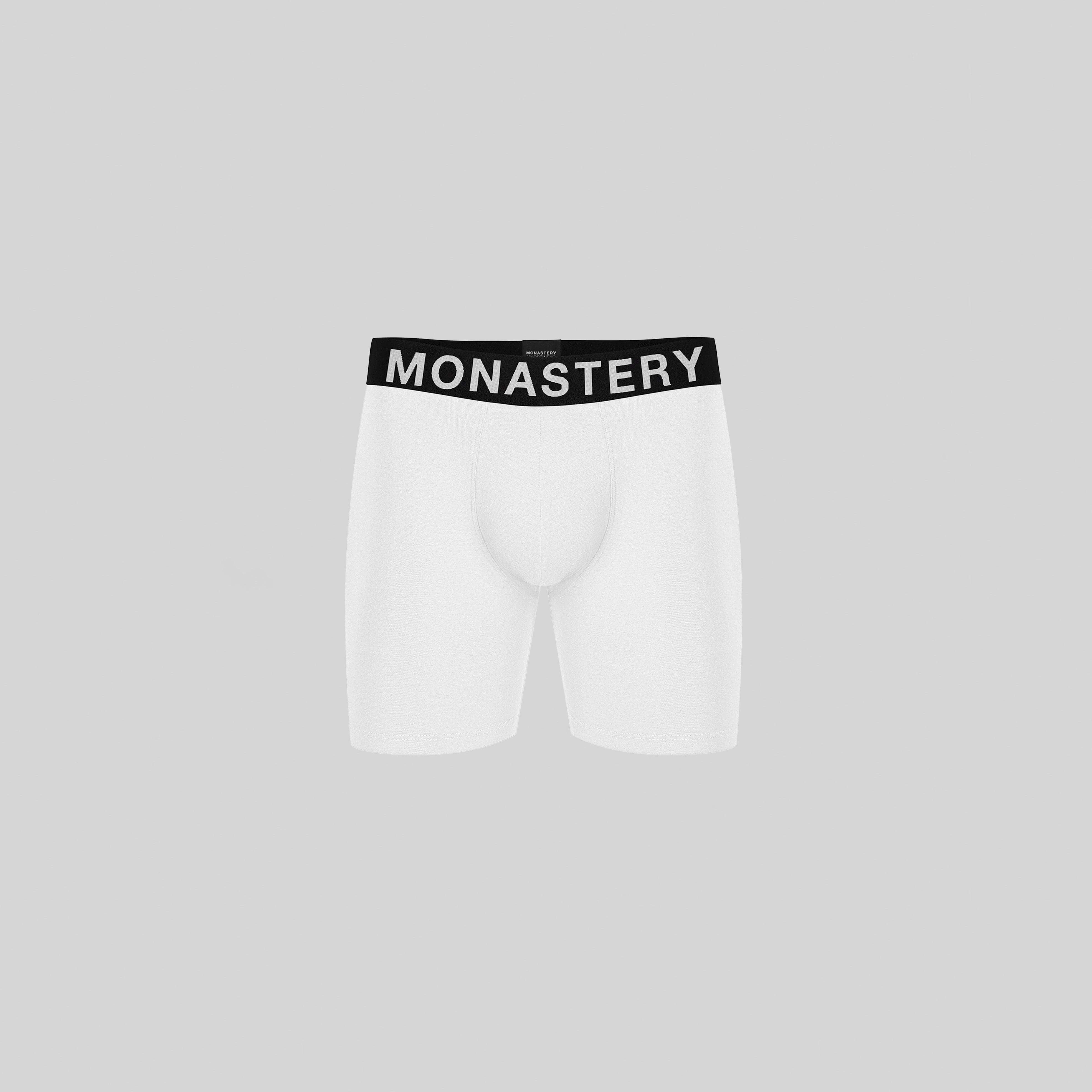 BELLINI WHITE BOXER BRIEFS | Monastery Couture