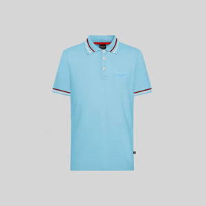 DORICO BLUE POLO | Monastery Couture
