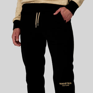 JENO BLACK JOGGER | Monastery Couture