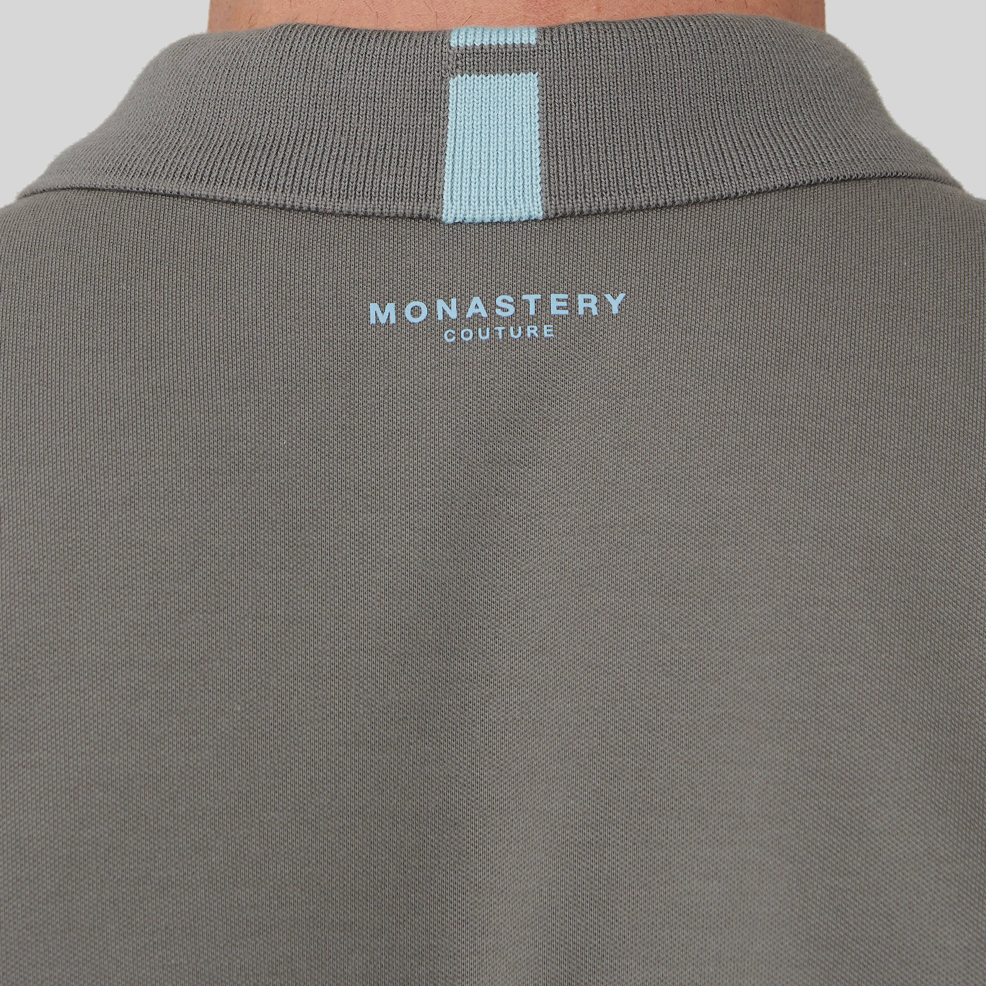 MEGES GREY POLO | Monastery Couture